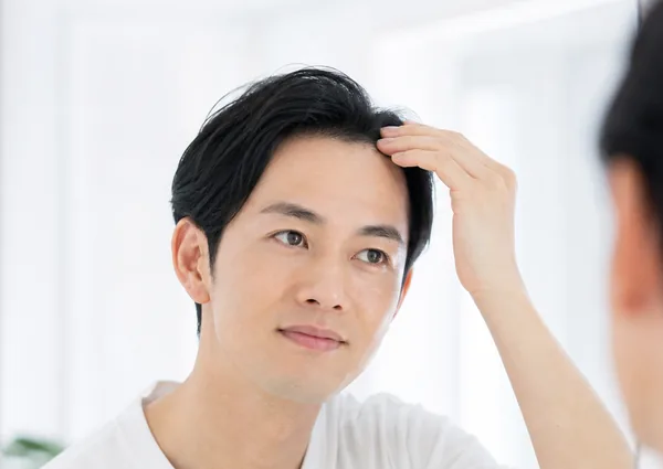 頭皮にやさしい低刺激処方のイメージ
